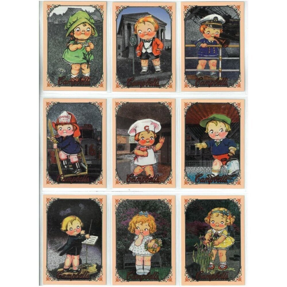Lot of 1995 Campbell's Soup Chase Cards Sets and Promo Card Set